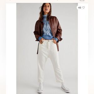 Sandrine Rose / Free People Grey Harem Jeans NWT